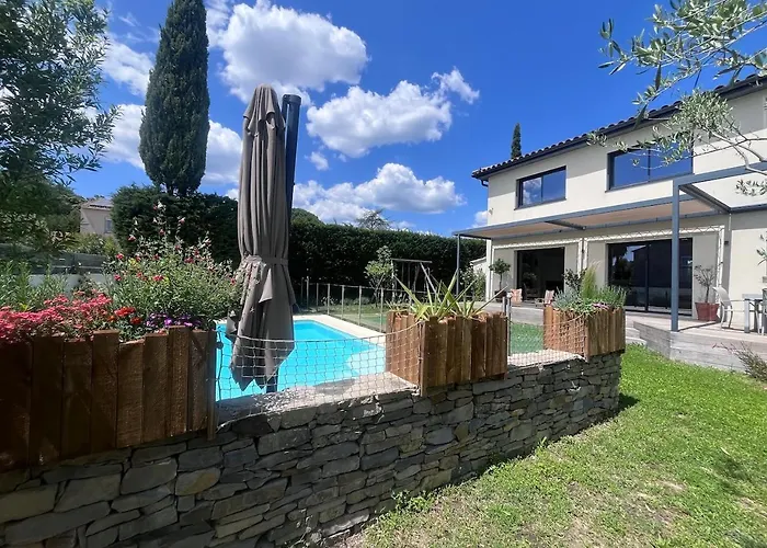 Belle Familiale Avec Piscine Willa Teyran